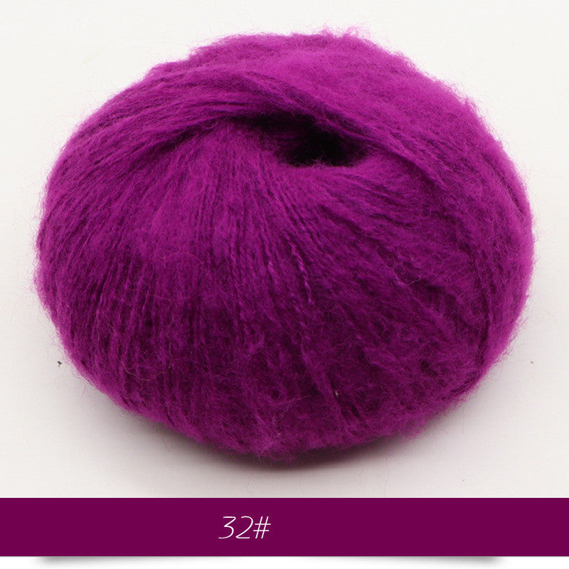 HKM-486547 Baby Mohair Sweater, Scarf, and Shawl for Spring, Autumn, and Winter Use