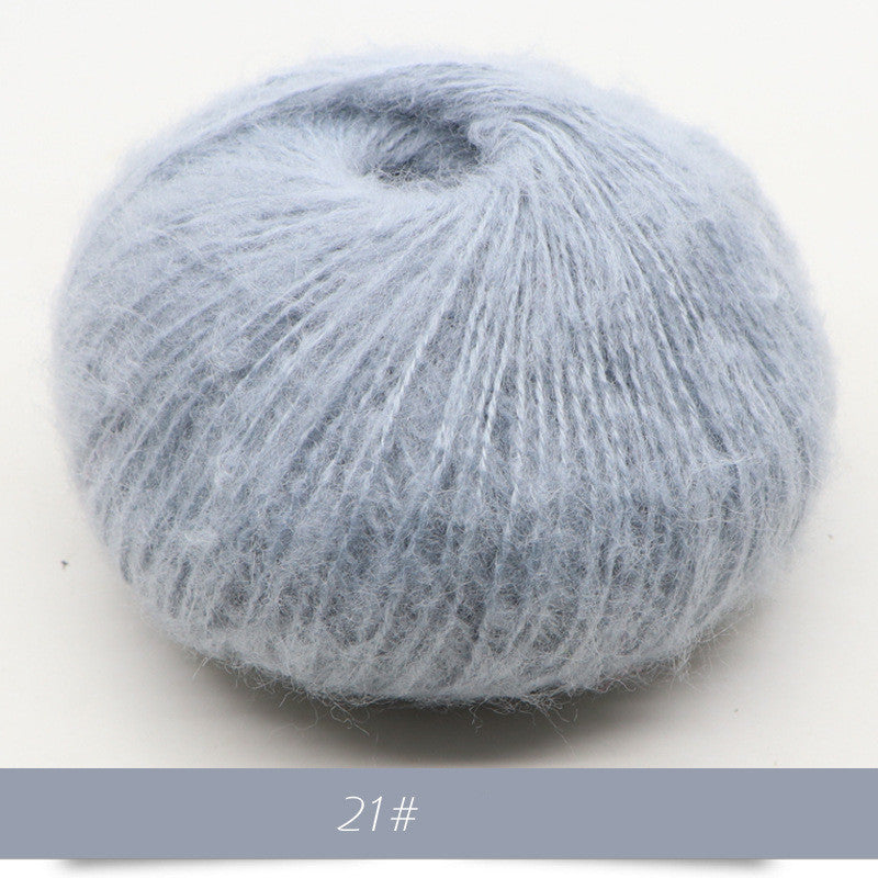 HKM-486547 Baby Mohair Sweater, Scarf, and Shawl for Spring, Autumn, and Winter Use