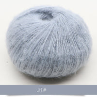 HKM-486547 Baby Mohair Sweater, Scarf, and Shawl for Spring, Autumn, and Winter Use