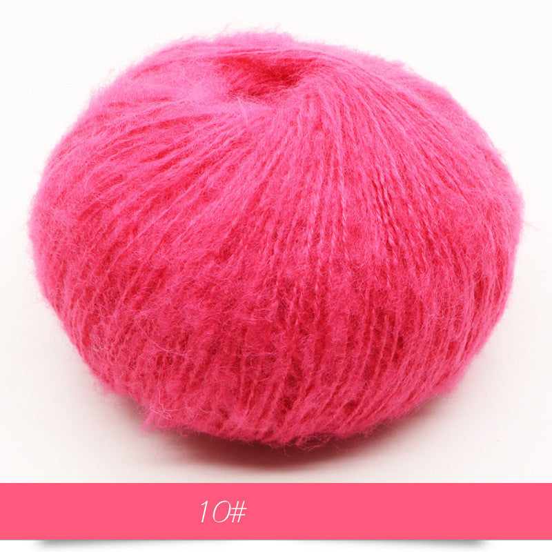 HKM-486547 Baby Mohair Sweater, Scarf, and Shawl for Spring, Autumn, and Winter Use