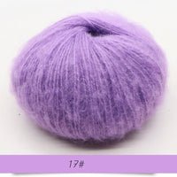 HKM-486547 Baby Mohair Sweater, Scarf, and Shawl for Spring, Autumn, and Winter Use