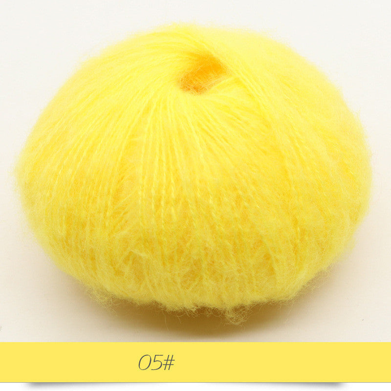 HKM-486547 Baby Mohair Sweater, Scarf, and Shawl for Spring, Autumn, and Winter Use