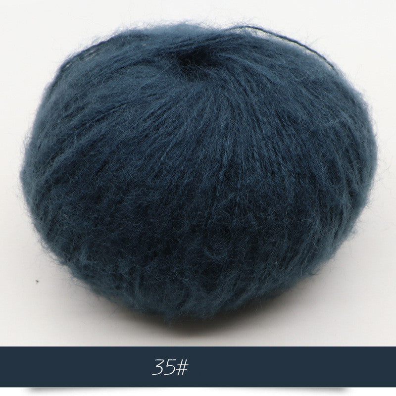 HKM-486547 Baby Mohair Sweater, Scarf, and Shawl for Spring, Autumn, and Winter Use