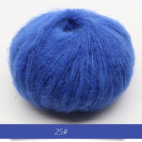 HKM-486547 Baby Mohair Sweater, Scarf, and Shawl for Spring, Autumn, and Winter Use