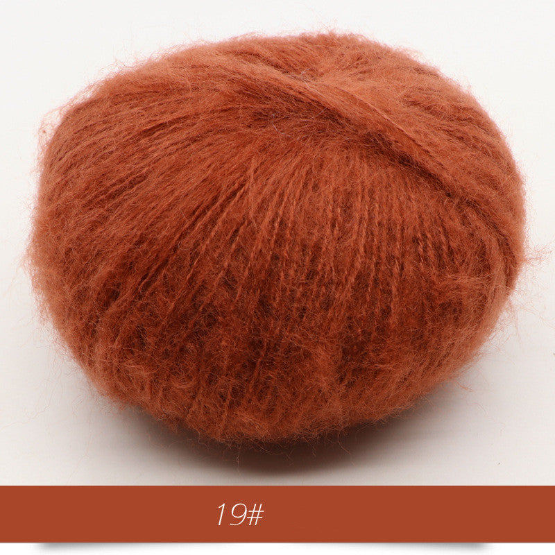 HKM-486547 Baby Mohair Sweater, Scarf, and Shawl for Spring, Autumn, and Winter Use