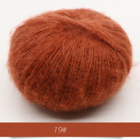 HKM-486547 Baby Mohair Sweater, Scarf, and Shawl for Spring, Autumn, and Winter Use