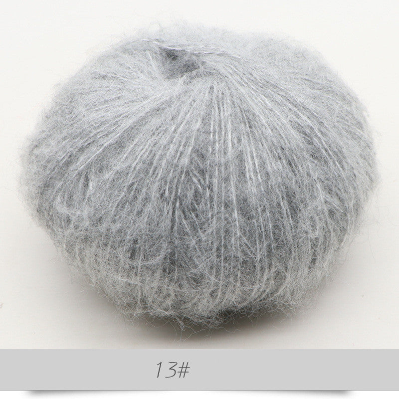 HKM-486547 Baby Mohair Sweater, Scarf, and Shawl for Spring, Autumn, and Winter Use