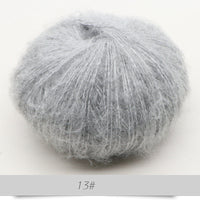 HKM-486547 Baby Mohair Sweater, Scarf, and Shawl for Spring, Autumn, and Winter Use