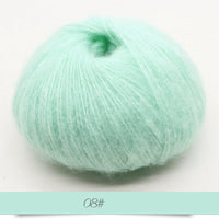 HKM-486547 Baby Mohair Sweater, Scarf, and Shawl for Spring, Autumn, and Winter Use