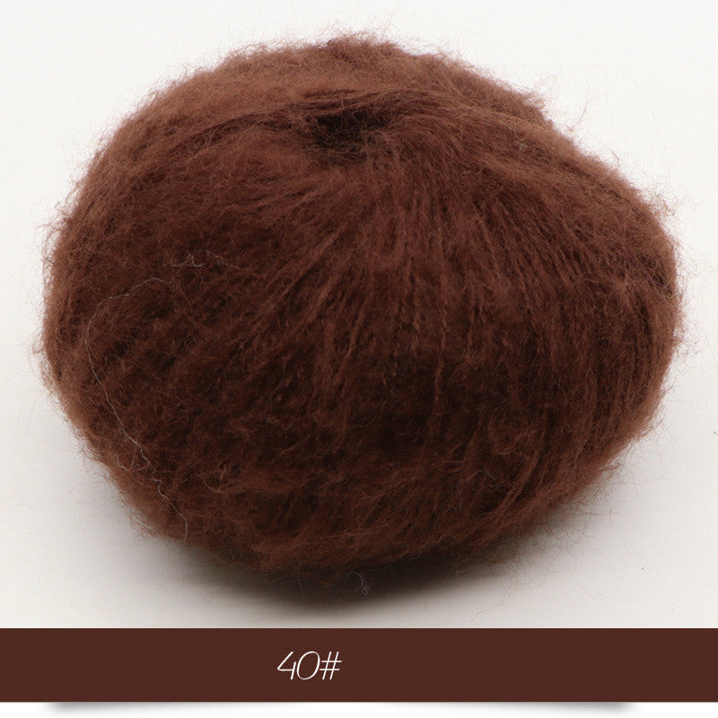 HKM-486547 Baby Mohair Sweater, Scarf, and Shawl for Spring, Autumn, and Winter Use