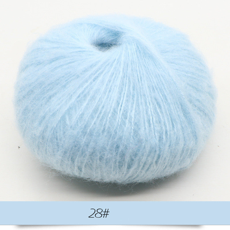 HKM-486547 Baby Mohair Sweater, Scarf, and Shawl for Spring, Autumn, and Winter Use