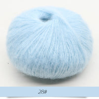 HKM-486547 Baby Mohair Sweater, Scarf, and Shawl for Spring, Autumn, and Winter Use