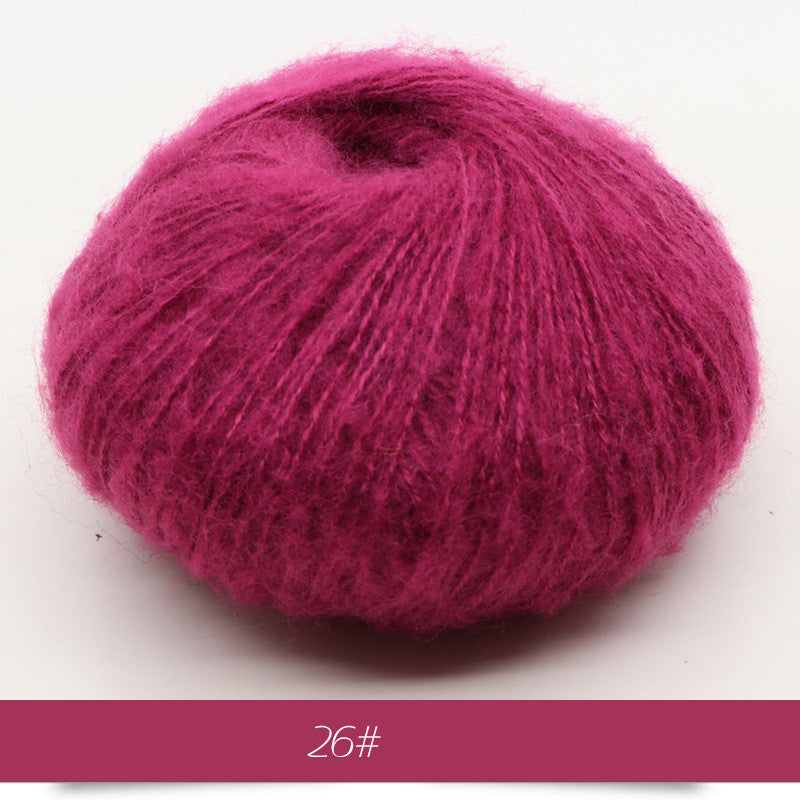 HKM-486547 Baby Mohair Sweater, Scarf, and Shawl for Spring, Autumn, and Winter Use