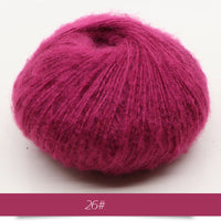 HKM-486547 Baby Mohair Sweater, Scarf, and Shawl for Spring, Autumn, and Winter Use
