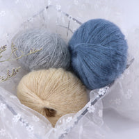 HKM-486547 Baby Mohair Sweater, Scarf, and Shawl for Spring, Autumn, and Winter Use