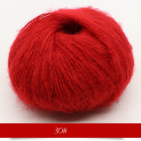 HKM-486547 Baby Mohair Sweater, Scarf, and Shawl for Spring, Autumn, and Winter Use