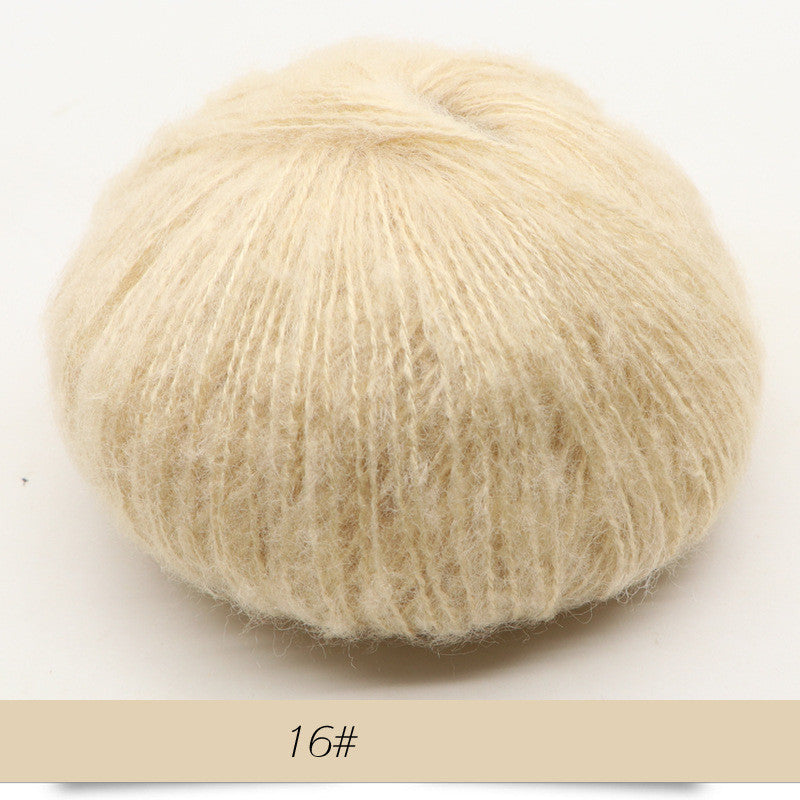 HKM-486547 Baby Mohair Sweater, Scarf, and Shawl for Spring, Autumn, and Winter Use