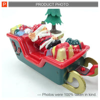 HKM-486675 Electric Christmas Train Toy with Tracks for Kids Age 2-4