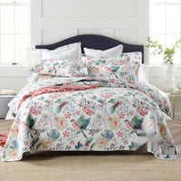 HKM-486867 Double-Sided Pure Cotton Geometric Pattern Bedspread Set, 3 Piece for 1.8m Bed