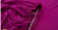 HKM-486867 Elastic Polyester and Spandex Sofa Cover Set with Pillowcases - 2 Pieces