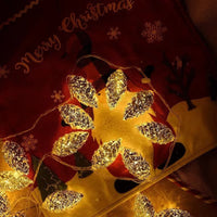 HKM-486995 Pine Cone Light String for Holiday Decoration - 1.5m & 3m Options with USB or Battery Power