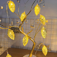 HKM-486995 Pine Cone Light String for Holiday Decoration - 1.5m & 3m Options with USB or Battery Power