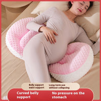 HKM-486995 U-shaped Maternity Pillow with Waist Support in Multiple Color Options
