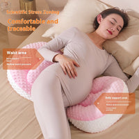 HKM-486995 U-shaped Maternity Pillow with Waist Support in Multiple Color Options