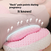 HKM-486995 U-shaped Maternity Pillow with Waist Support in Multiple Color Options