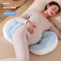 HKM-486995 U-shaped Maternity Pillow with Waist Support in Multiple Color Options