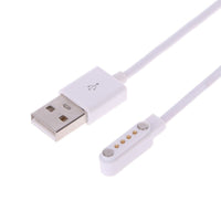 HKM-487059 Universal 4-Contact Magnetic USB Charging Cable for Smart Bracelets and Watches