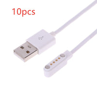 HKM-487059 Universal 4-Contact Magnetic USB Charging Cable for Smart Bracelets and Watches