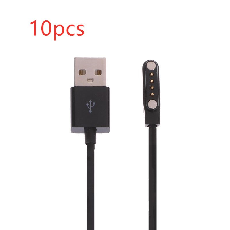 HKM-487059 Universal 4-Contact Magnetic USB Charging Cable for Smart Bracelets and Watches