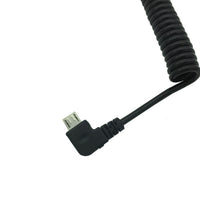 HKM-487251 Telescopic Spring USB 2.0 Data Cable - 3 Meters, 28AWG Copper, PVC/PU Sheath, Supports Hot Swapping, 480Mbps