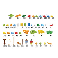 HKM-487507 Kids Intelligent DIY Learning Building Blocks Set - 316 Pcs Modern Educational Toy for Ages 2-4