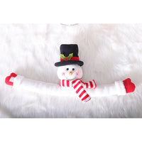 HKM-487635 Snowman Decorative Curtain Buckle with Velcro for Holiday Home Decor
