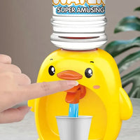 HKM-487699 Mini Penguin Duck Water Dispenser Kitchen Toy for Kids Ages 2-14