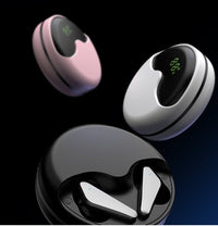 HKM-487763 Bluetooth 5.1 Wireless Earbuds with Charging Case and 15m Range