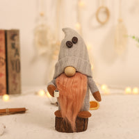 HKM-487827 Couple's Hand-Grinding Coffee Doll Ornaments - Cute Decor for Home or Office