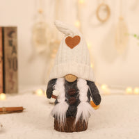 HKM-487827 Couple's Hand-Grinding Coffee Doll Ornaments - Cute Decor for Home or Office
