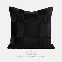 HKM-488147 Chenille Woven Pillow Cushion in Various Colors - 50x50cm Pillowcase Option