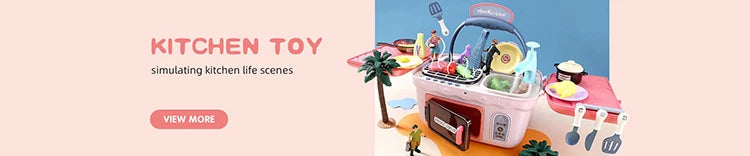 KTX-488851 Children's Little Chef Pretend Play Bo Mini Kitchen Set for Role Play Cooking Fun