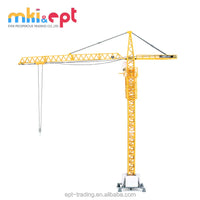 HKM-488979 Diecast 1:50 Scale Tower Crane Toy - Construction Vehicle for Kids Age 2 to 7