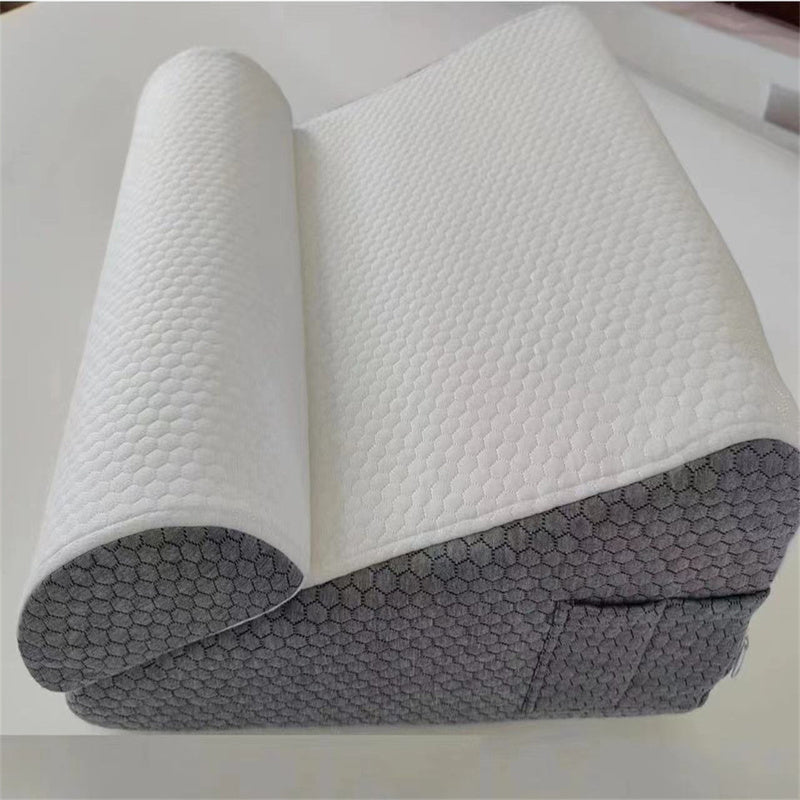 HKM-488979 Triangle Sponge Leaning Cushion with Removable and Washable Cover for Waist and Bedside Support