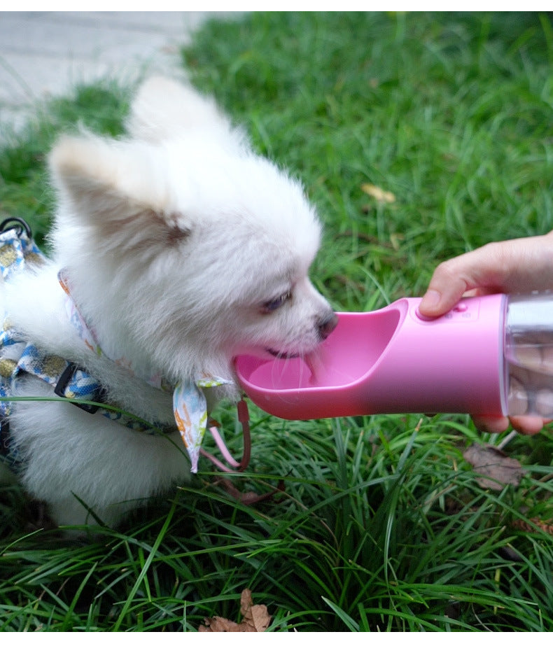 HKM-489043 Portable Pet Water Bottle with Leak-Proof Design - Travel-Friendly Dispenser for Dogs