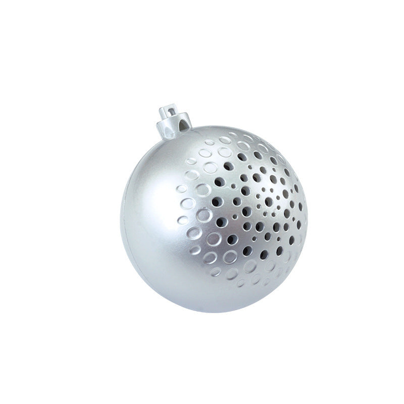HKM-489235 Christmas Bass Bluetooth Speaker - Waterproof with 3W Power, 2-3 Hours Playtime, Ideal for Phones, Tablets, and Laptops