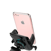 HKM-489235 Universal Suction Cup Mobile Phone Holder for Devices Under 6 Inches - Purple and Black Color Options