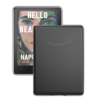 HKM-489363 Transparent Protective Case for Kindle Paperwhite 6/7" and Other Models - Soft TPU Design