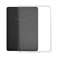 HKM-489363 Transparent Protective Case for Kindle Paperwhite 6/7" and Other Models - Soft TPU Design