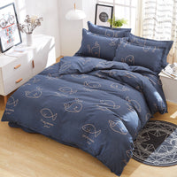 HKM-489491 Three-Piece and Four-Piece Bedding Sets in Various Designs and Sizes